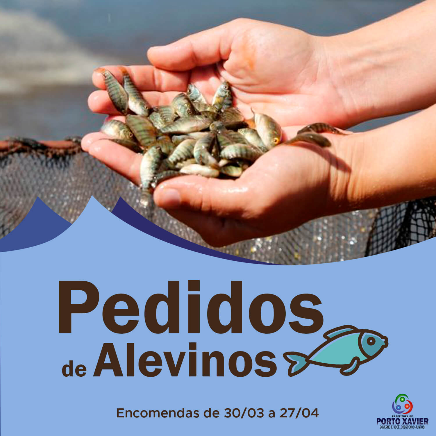 ENCOMENDA DE ALEVINOS